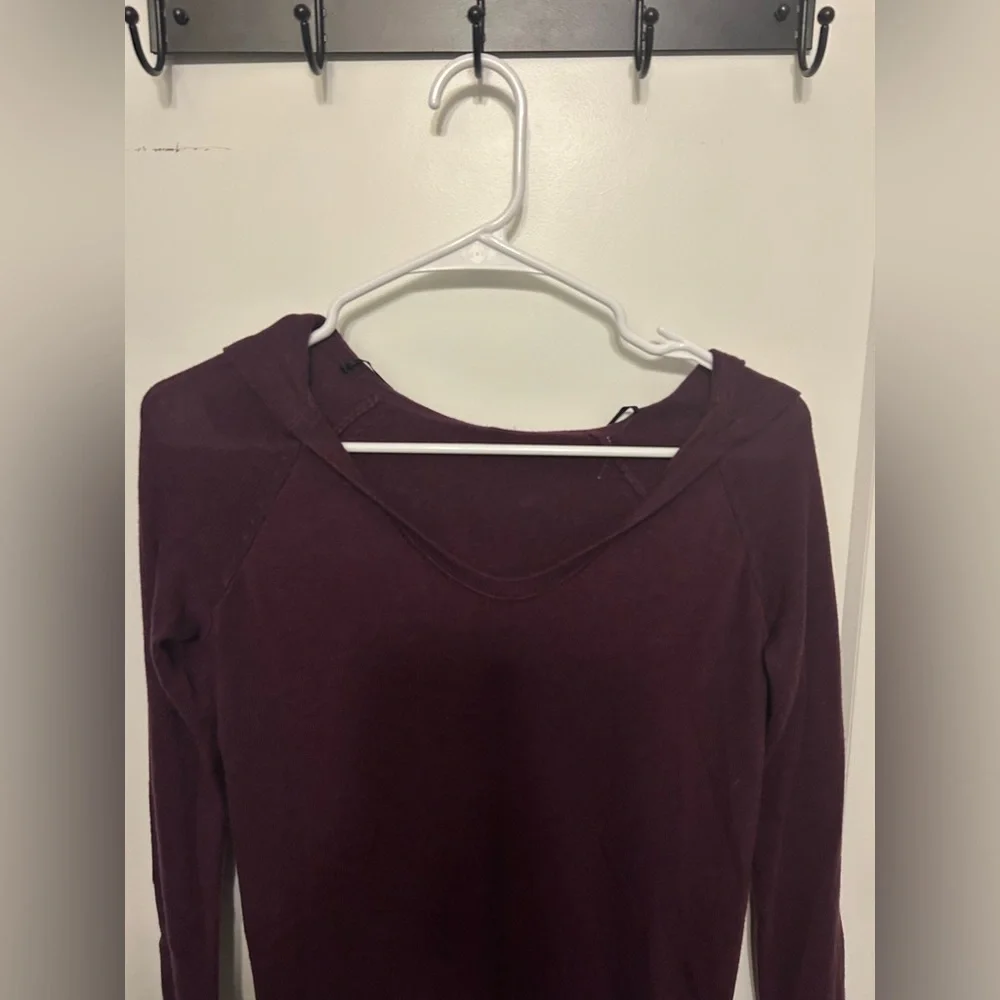 Lululemon Purple Hooded Sweater